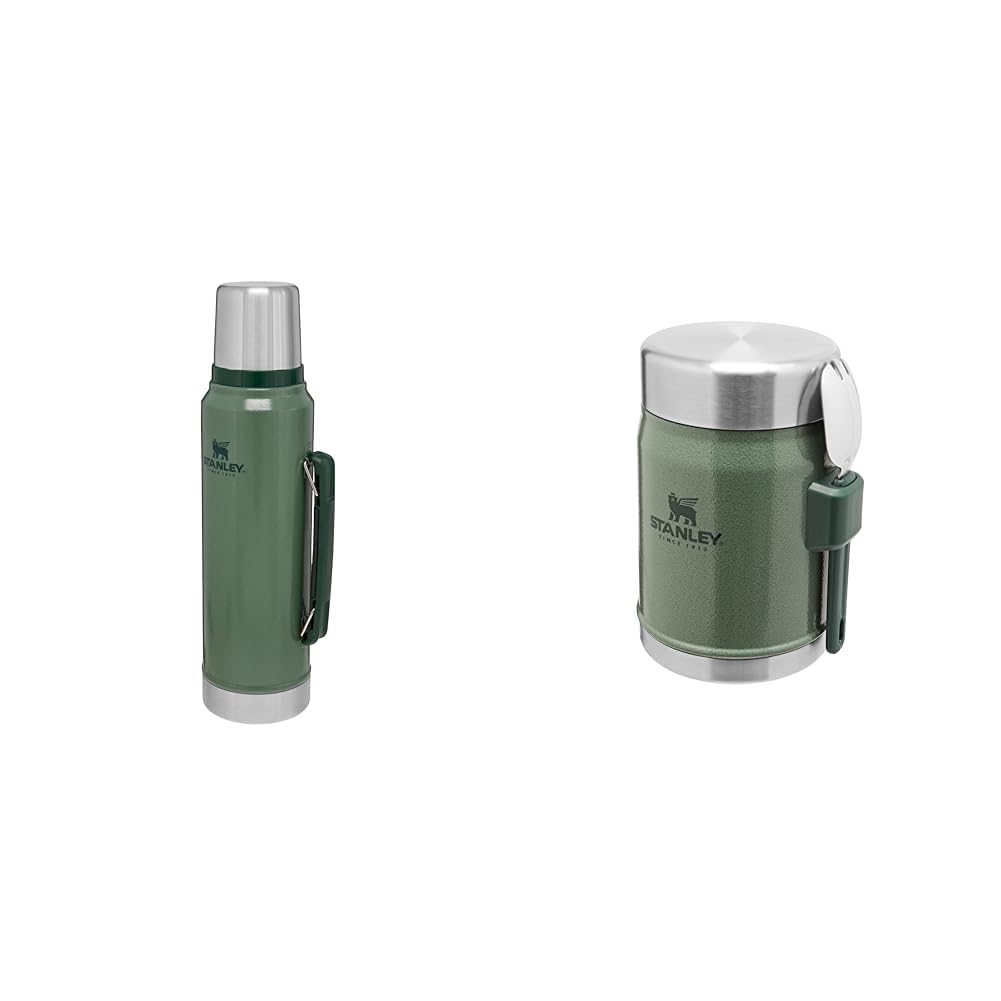 Stanley Classic Legendary Thermosflasche 1L - Thermos Hält 24 Stunden Heiss oder Kalt - Edelstahl Th
