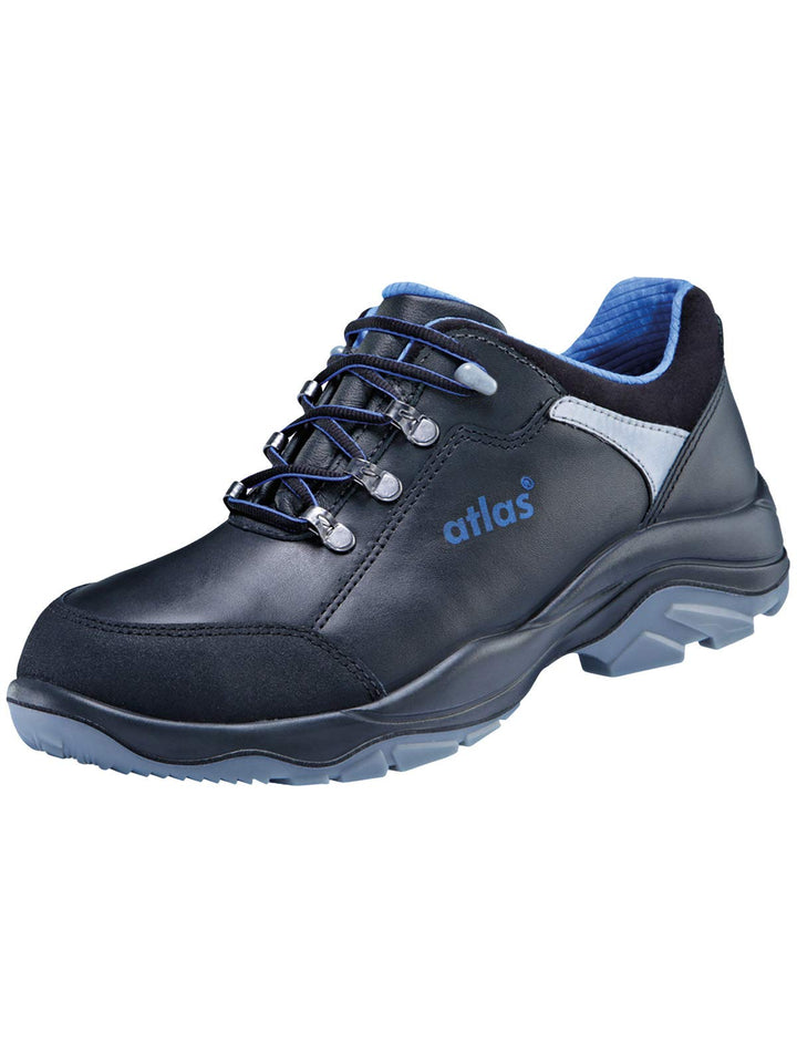 Atlas Halbschuh S3 XP 435 schwarz XP S3 44 EU Schwarz Blau, 44 EU Schwarz Blau