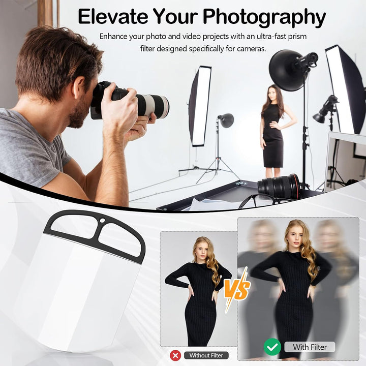 Spezialeffektfilter, Effektfilter Prism Handheld Split Motion Creative Photography Video Refraction