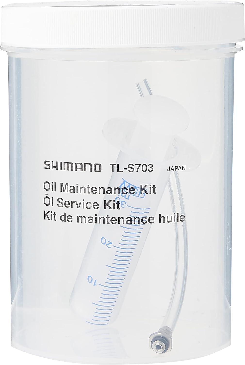 Shimano Unisex – Erwachsene Öleinfüll-Kit-03561354 Öleinfüll-Kit, Schwarz/Silber, Einheitsgrösse