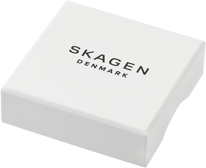 Skagen Damenohrringe, Edelstahl-Ohrstecker 2T Silber/gold, 2T Silber/gold