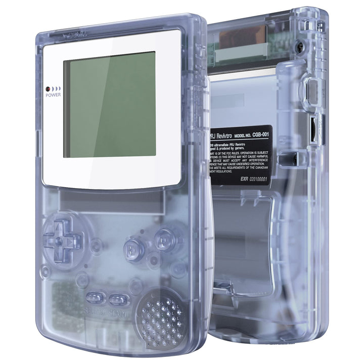 eXtremeRate Full Gehäuse&Tasten für Gameboy Color, DIY-Ersatz IPS Ready Upgraded Case Hülle für gbc