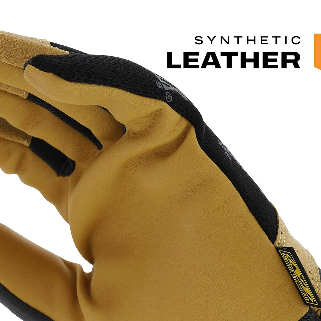 Mechanix Wear: Material4X M-Pact Arbeitshandschuhe aus Kunstleder – Aufprallschutz, absorbiert Vibra