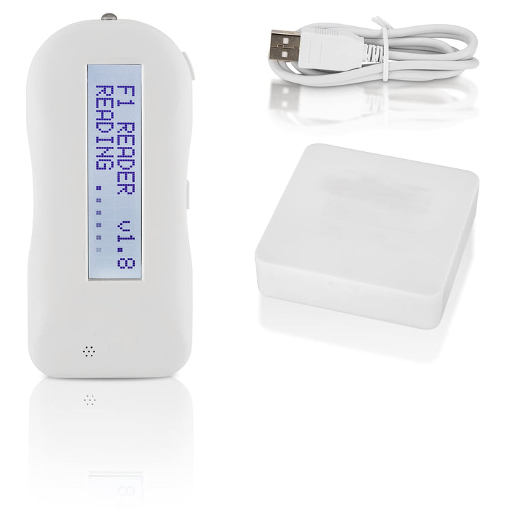 RFID Tierchip Transponder Chiplesegerät Haustier Chipleser F1 Mini ISO 11784/11785