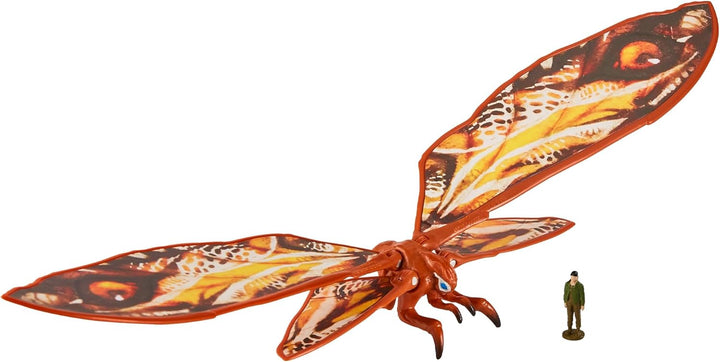 MonsterVerse Godzilla x Kong: Das Neue Imperium, 15 cm grosse Mothra-Actionfigur, ikonische Sammlerf