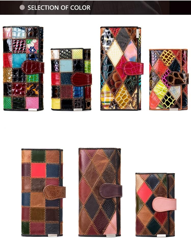 Eysee Brieftaschen, Leder-Kupplungen, Geldbörsen, Damen-Handy-Paket (Mode 4-C), Mode 4-c