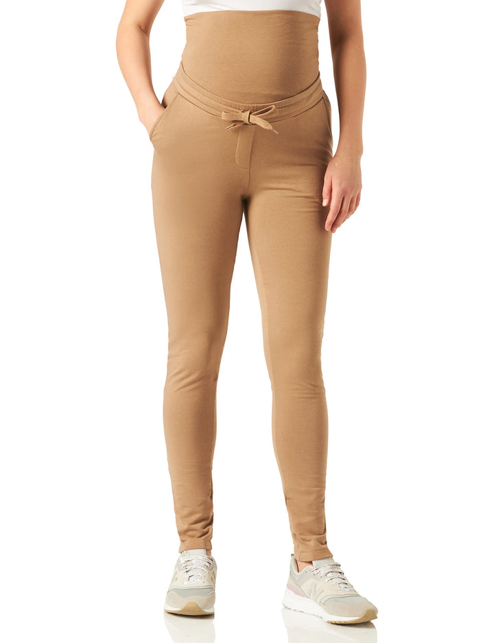 Noppies Damen Pants Over The Belly Hardin Hose S Pine Bark, S Pine Bark