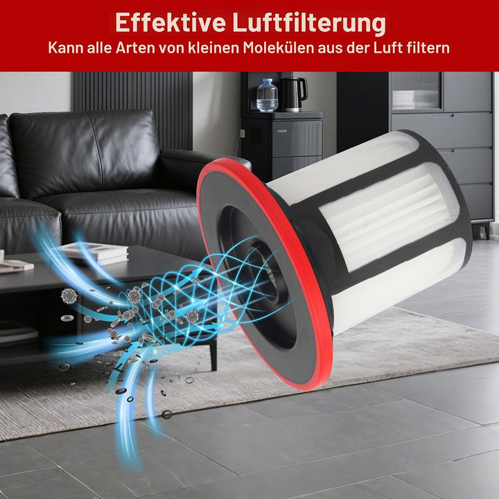2 Stück Filter für Bosch Unlimited 6 Series mit Filterhalter und Bürste Staubsauger Zubehör Ersatzte