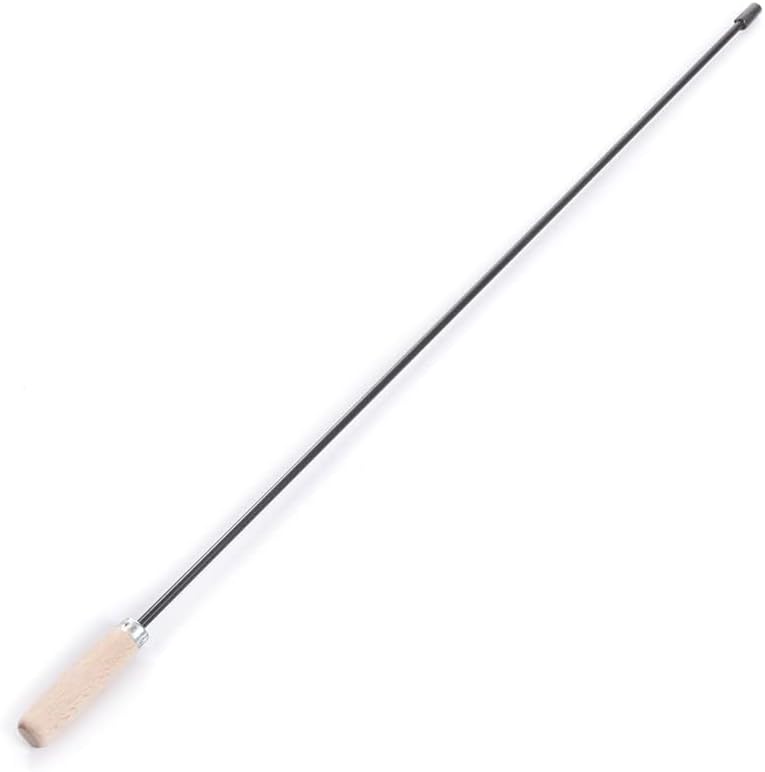 rg-vertrieb Schubstange Set (77cm + 107cm) für Kaminbesen – Putzstab Starr M12 Gewinde, Kesselstab S