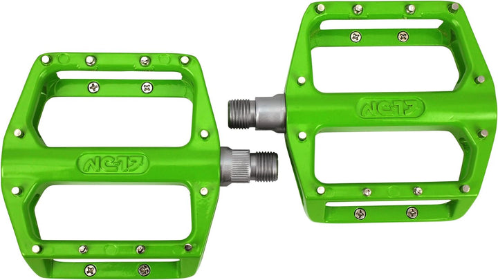 NC-17 Plattform Pedal Standard II Pro / Aluminium Plattform Pedale / Fahrrad Pedale MTB und BMX / Du