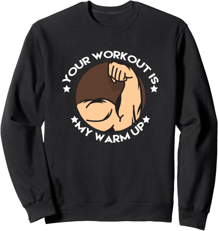 Kraftsport Women Squat Funny Bodybuilder Lustig Bodybuilding Sweatshirt