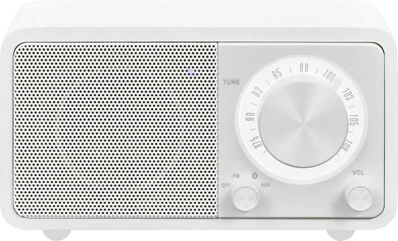 Sangean WR-7 tragbares Desktop-Radio (FM-RDS-Tuner, Bluetooth, AUX-In, integrierter Lautsprecher, Ak