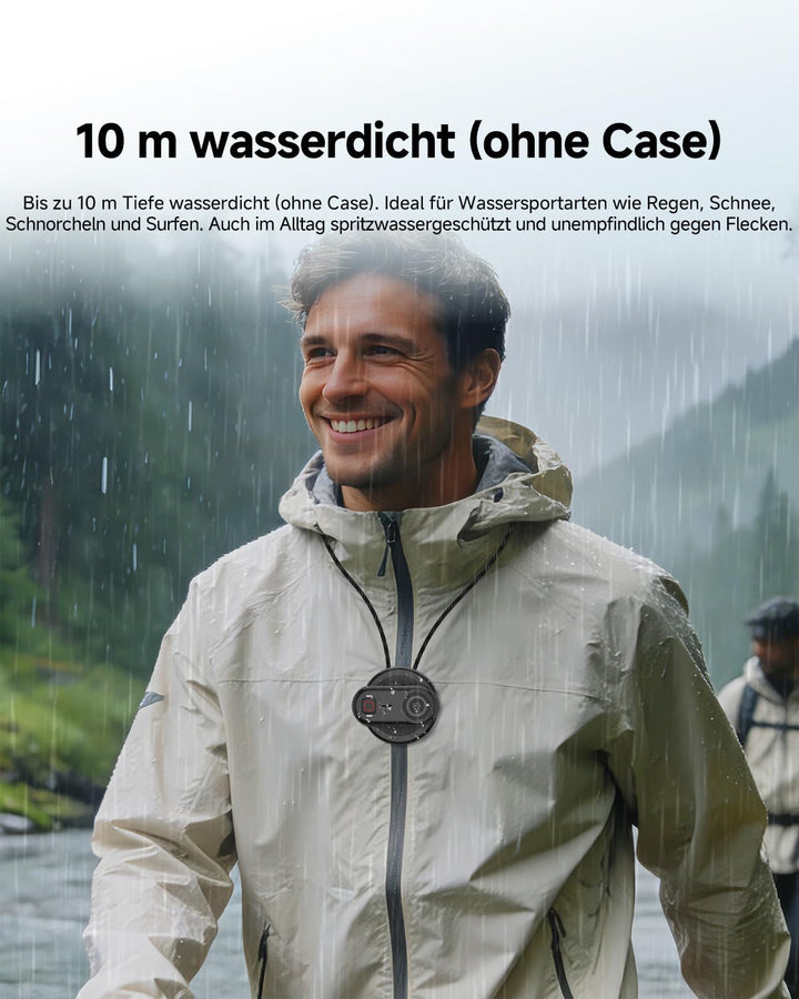 SVBONY SVGo M3 Mini Action Cam 4K Mit Dreieckiger Teleskophalterung, NEU Verbessert mit Ladestation,