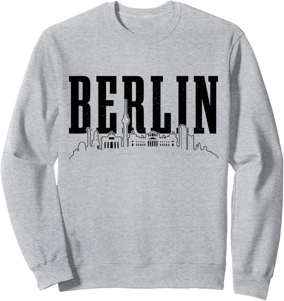 Berlin Skyline Deutschland Deutschland Souvenir Vintage Sweatshirt