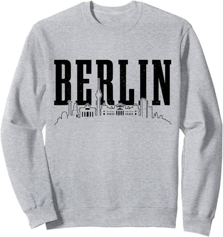 Berlin Skyline Deutschland Deutschland Souvenir Vintage Sweatshirt
