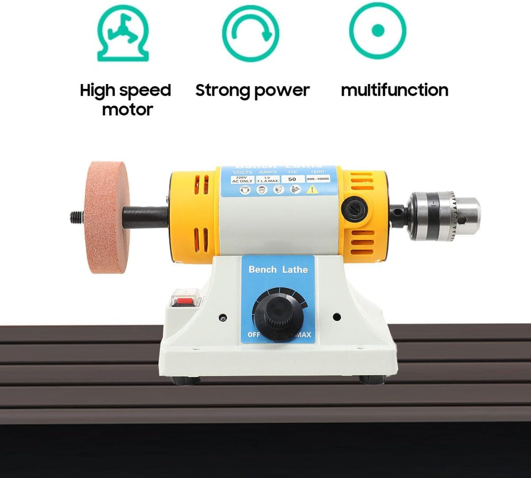 220V 320W Poliermaschine, Hochgeschwindigkeits Schmuck Jade Poliermaschine, mit Staubdichtem Motor,