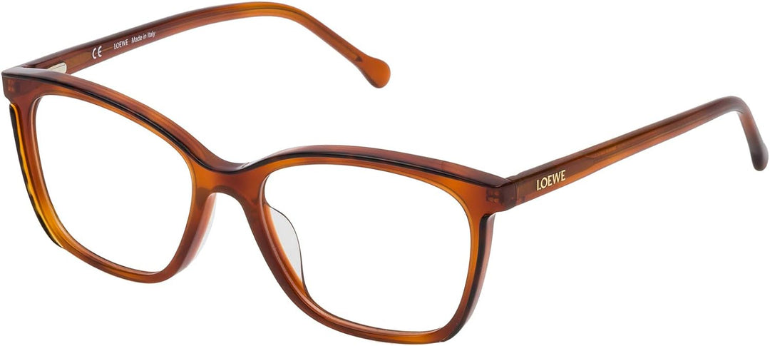 Loewe Unisex-Erwachsene VLWA05M510ADP Brillengestelle, Braun (Dark Havana+Light Havana), 55
