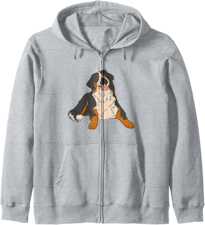 Berner Sennenhund Haustier Kapuzenjacke