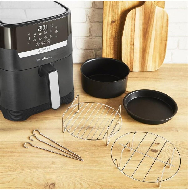 Tefal XA1120 Easy Fry XL-Zubehör-Set | Einsatz Garkorb | 4 Zubehörteile | Heissluftfritteuse | gesun