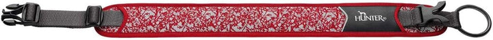 HUNTER Halsung Divo Reflect S, rot/grau Rot S, Rot S