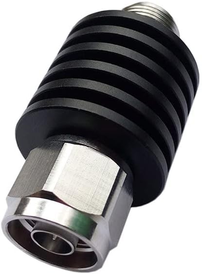 BECEN 30dB 10 Watt N Fester Dämpfer - 10 W N-Anschluss 3 GHz HF-Dämpfer 50 Ohm Attenuator, 30db