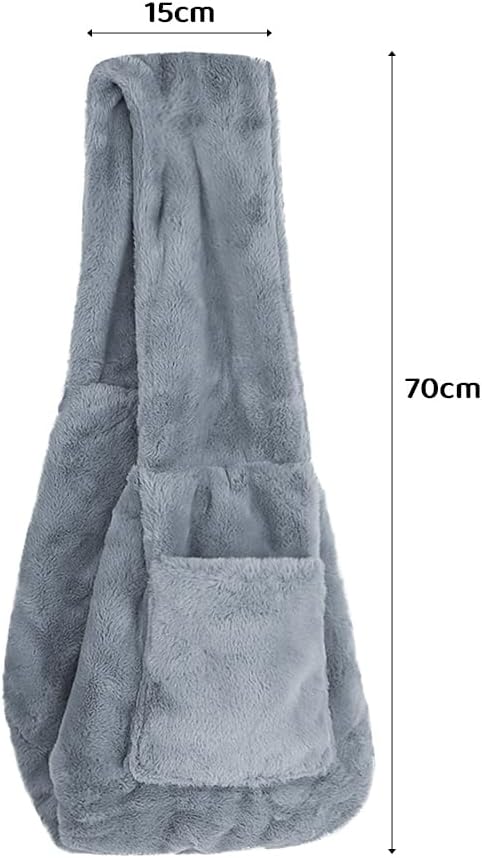 Hundetasche Plüsch Tragetasche Winter Warm Hundetragetasche Gemütliche Katzentasche Atmungsaktive Tr