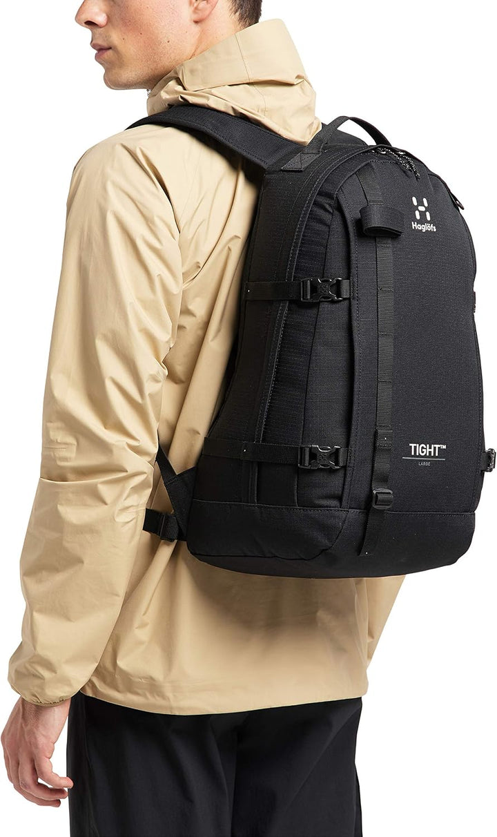 Haglöfs Unisex Tight Large Rucksack (1er Pack) Einheitsgrösse True Black, Einheitsgrösse True Black