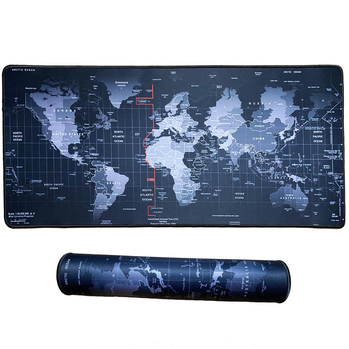 Grosses Gaming-Mauspad mit genähten Kanten,[70x30cm] Erweitertes Mauspad mit Rutschfester Naturkauts