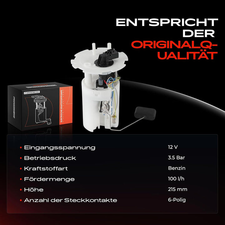 Kraftstoffpumpe Benzinpumpe für Lacetti J200 KLAN Nubira KLAN 1.4L 1.6L 1.8L Benzin 2004-2011 964183