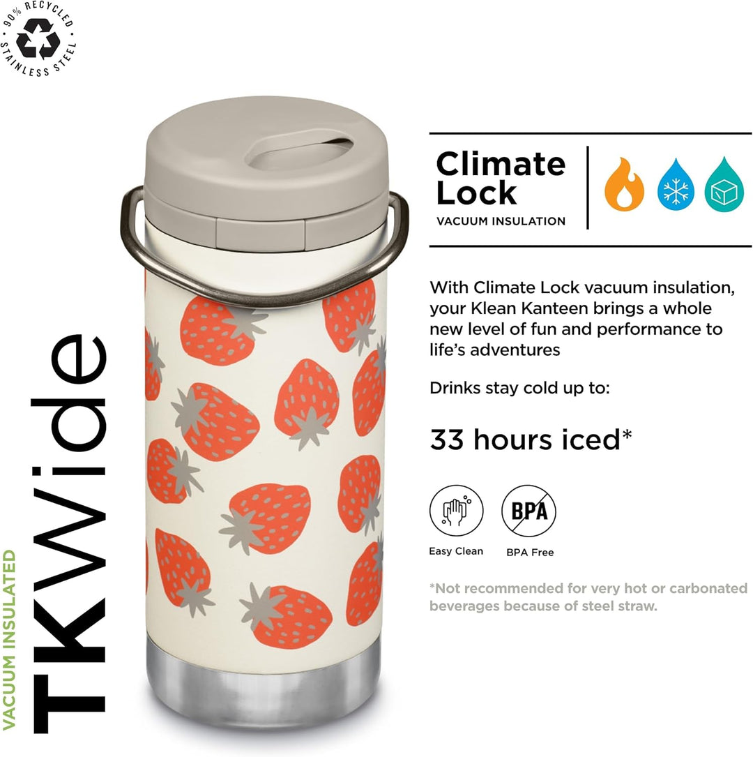 Kid Kanteen TKWide 12oz (W/Twist Cap) Bunt, Bunt