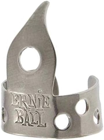 Ernie Ball P09220 Pickey Picks Metall-Fingerpicks Original, Beutel mit 24 Stück Thin, Thin