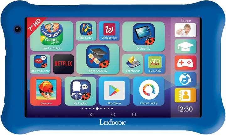 Lexibook TL70FRS Tablet Master 7 – Super Mario – Das Ludo-PC 7 Zoll Tasche im Lieferumfang enthalten