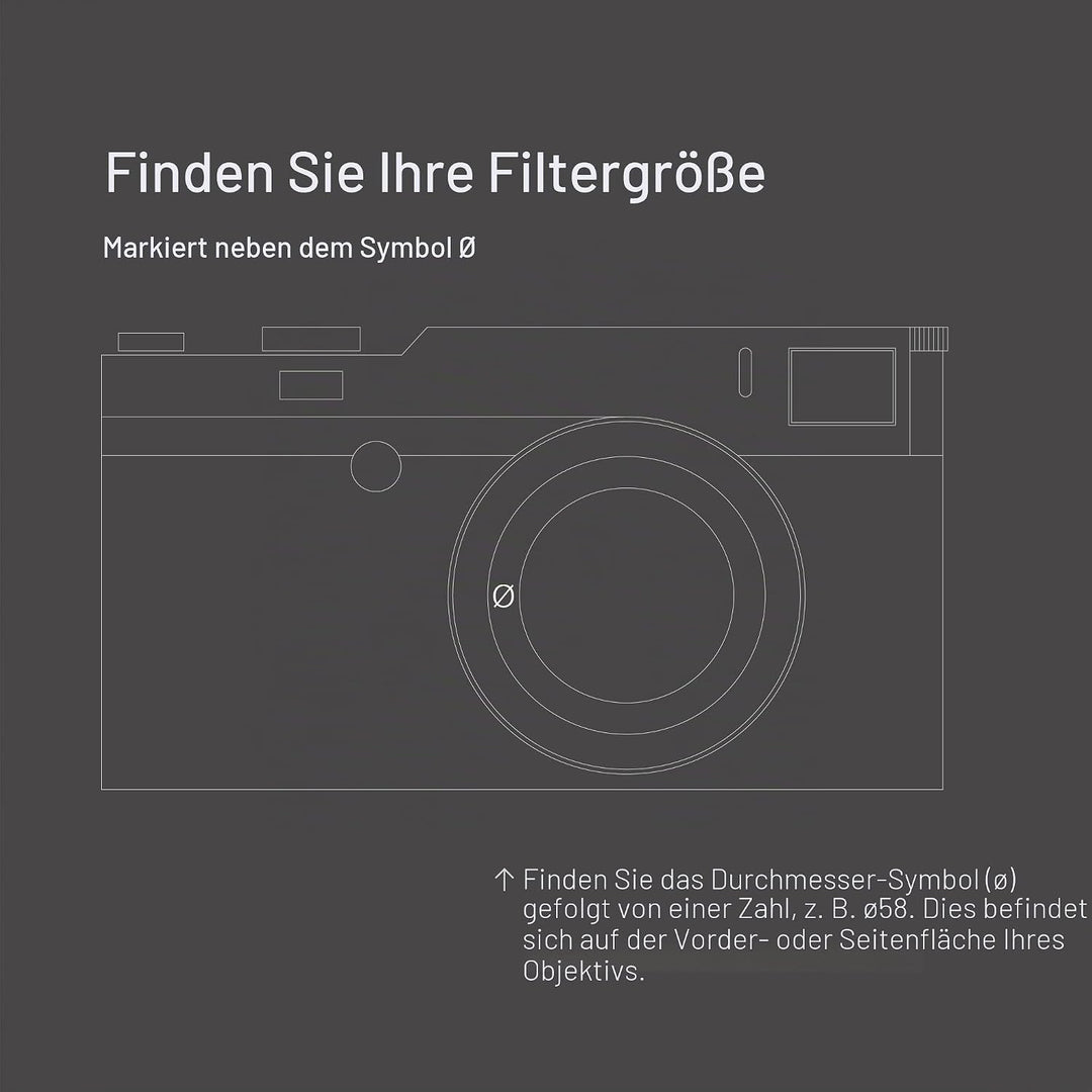 Urth 82 mm Polfilter (Polarisationsfilter) CPL Filter (Plus+) 82 mm Zum Einschrauben, 82 mm Zum Eins