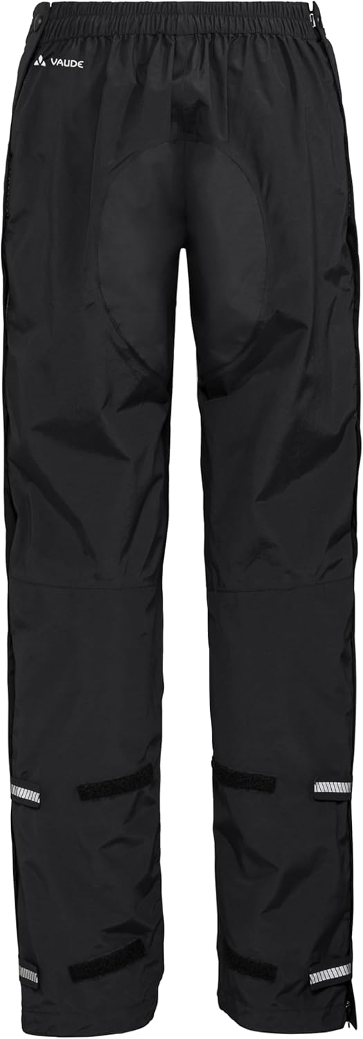 VAUDE Women's Yaras Rain Pants Schwarz 36 Kurz, Schwarz 36 Kurz