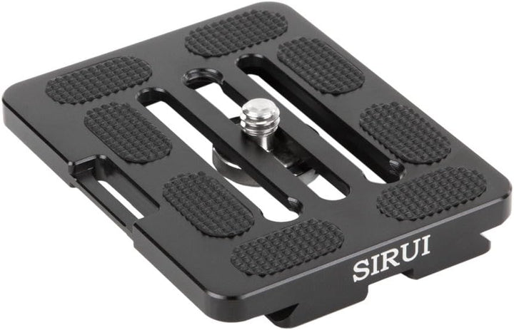 Sirui TY-70X Schnellwechselplatte (Alu, 1/4 Gewinde, geeignet für Sirui und Arca-Swiss) schwarz, TY-