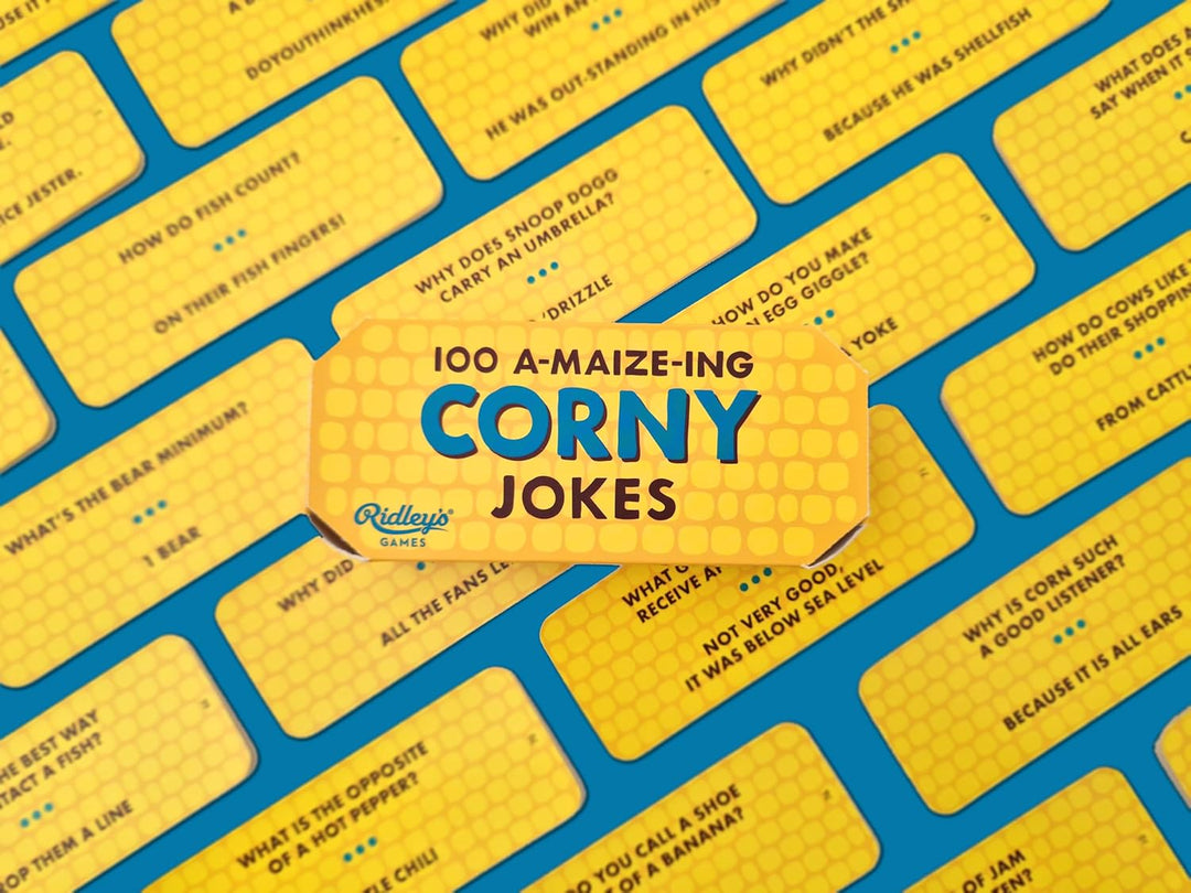 Ridley's | 100 Corny Witze | Klassische Witze, sorgt für stundenlangen Lachen.