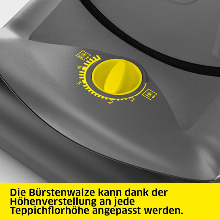 KÄRCHER CV 30/1 Teppichbürstsauger, Teppichsauger mit 300 mm Arbeitsbreite, für grössere Flächen, Fl