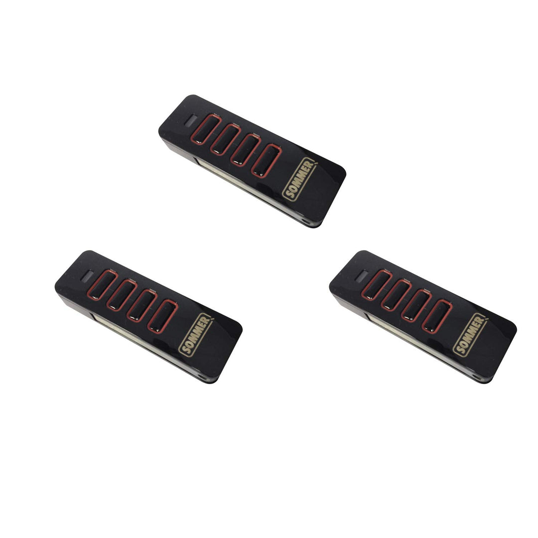 3 x Sommer Handsender Pearl 4018 4018V000 TX55-868-4 Funksender Garagentor Fernbedienung 868,8 Mhz 8