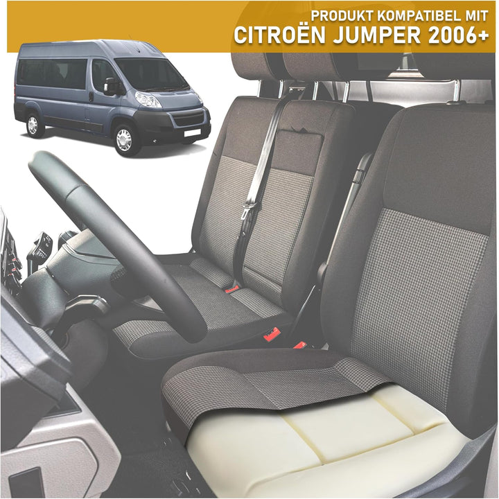 CHROMEMASTER - Kompatibel mit Citroën Jumper 2006+ | Schaumstoff für den Autositz, Sitzschaum für di