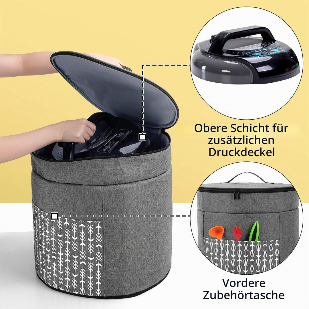 Yarwo Ninja Multi Cooker Multikocher Abdeckung, Abdeckhaube für Ninja Elektrisch Schnellkochtopf, Sc