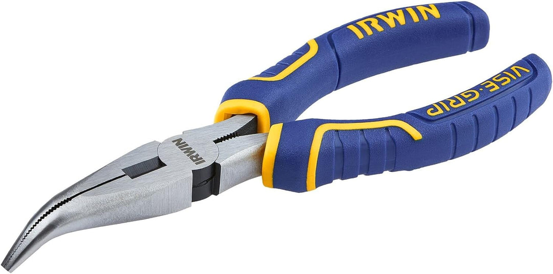 IRWIN Tools 2078226 Schraubstockzange, gebogen, lange Nase, 15,2 cm (6 Zoll)