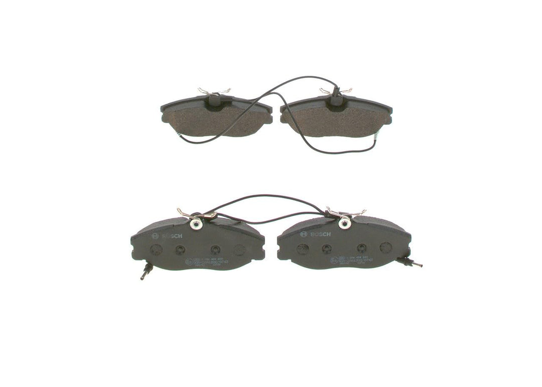 Bosch BP103 Bremsbeläge - Vorderachse - ECE-R90 Zertifizierung - vier Bremsbeläge pro Set