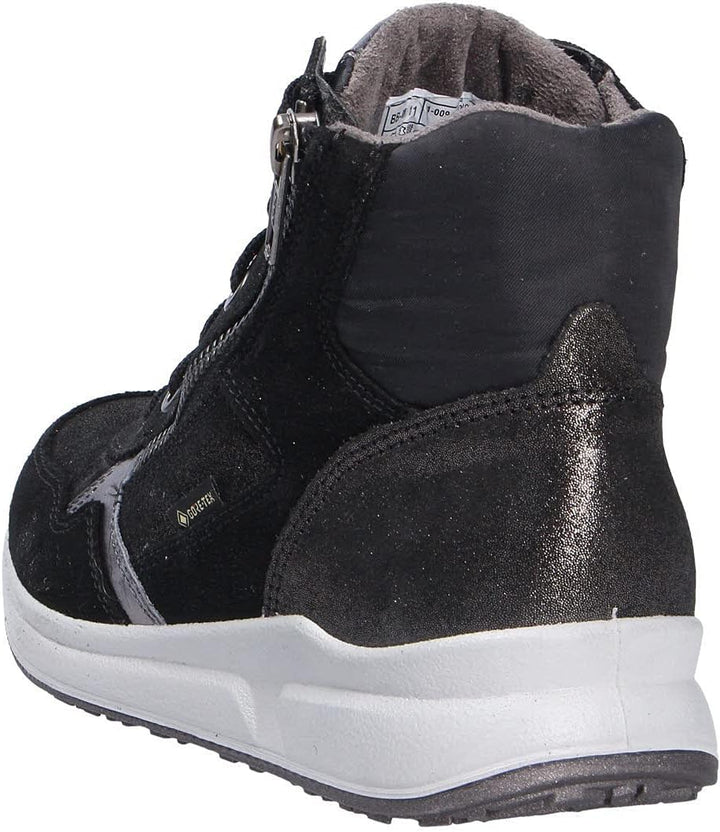 Superfit Mädchen MERIDA leicht gefütterte Gore-Tex Sneaker 27 EU Schwarz Schwarz 0000, 27 EU Schwarz