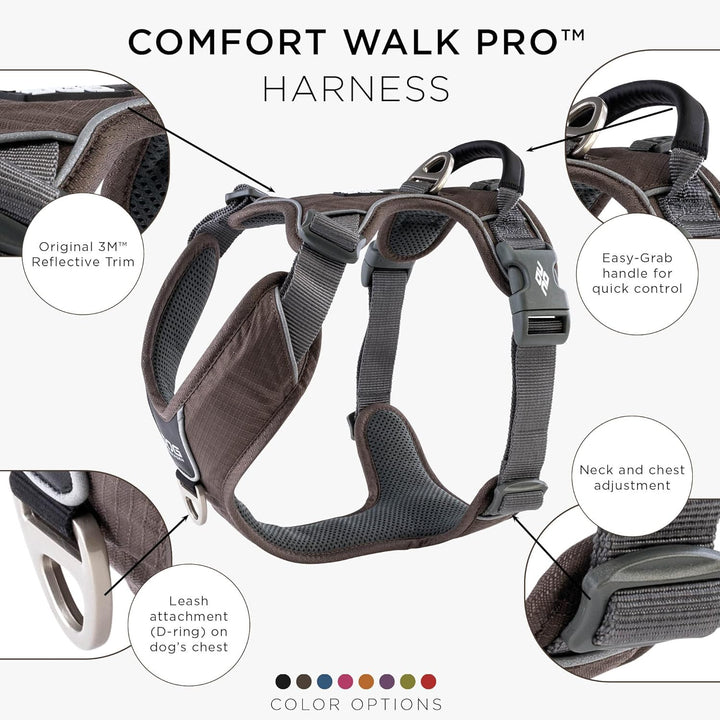 Dog Copenhagen Comfort Walk Pro Geschirr, Mocca (Braun), L braun L, braun L