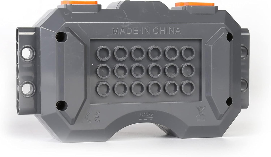 Mould King M0019 6.0 Powered Module, inklusive wiederaufladbarer Fernbedienung und Batteriebox, 6 Po