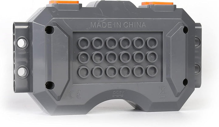 Mould King M0019 6.0 Powered Module, inklusive wiederaufladbarer Fernbedienung und Batteriebox, 6 Po