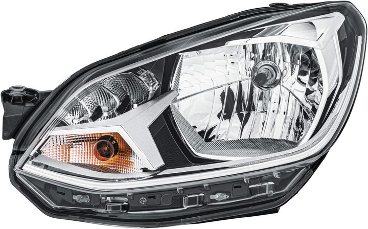 HELLA 1EL 012 644-011 FF/Halogen-Hauptscheinwerfer - links - für u.a. VW Up (121, 122, BL1, BL2) Lin