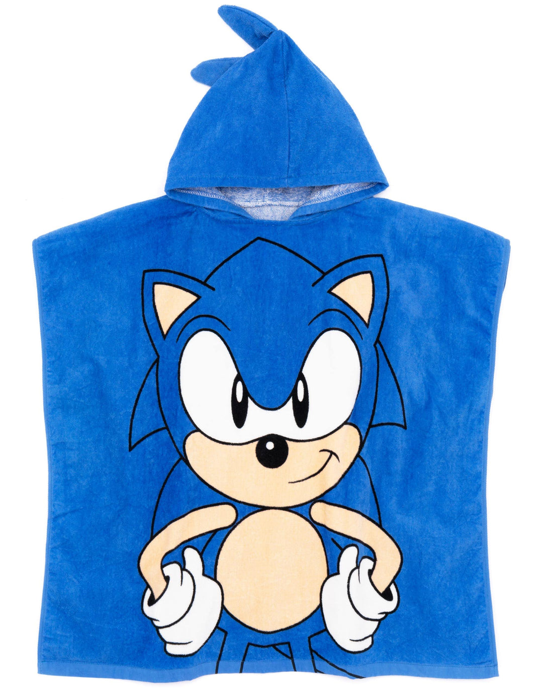 Sonic The Hedgehog Handtuch Poncho Kinder Kleinkinder | Mädchen Jungen Spiel Film Charakter Kinder B