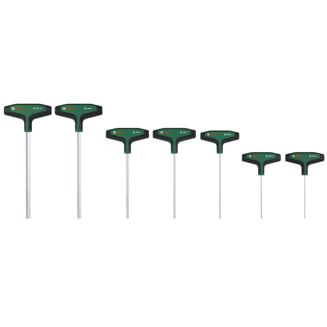 Bosch Sechskantschraubendreher-Set mit T-Griff 7-teilig 7-tlg. Set | Hex, 7-tlg. Set | Hex
