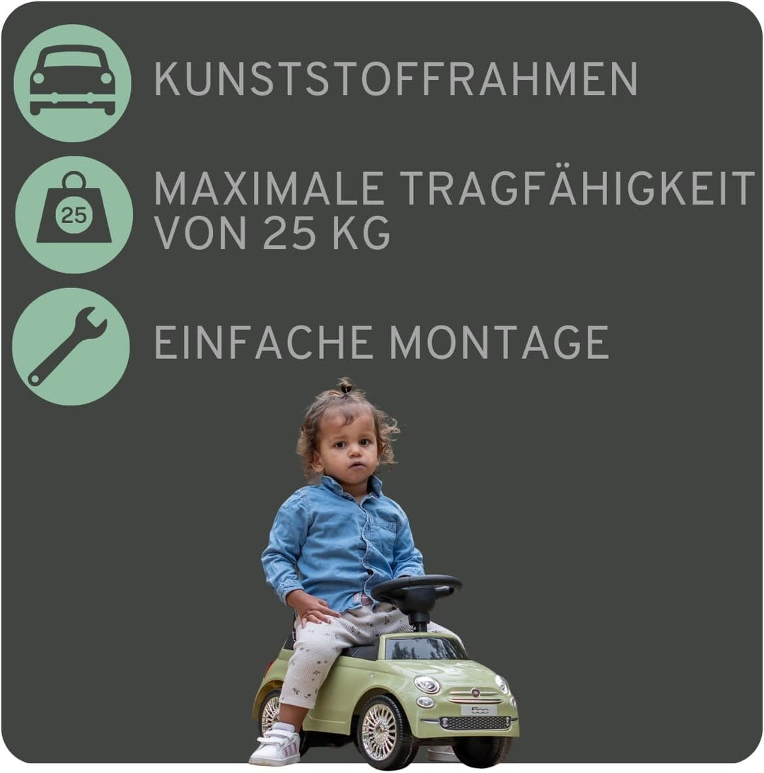FIAT 500 Rutscher (Grün), grün